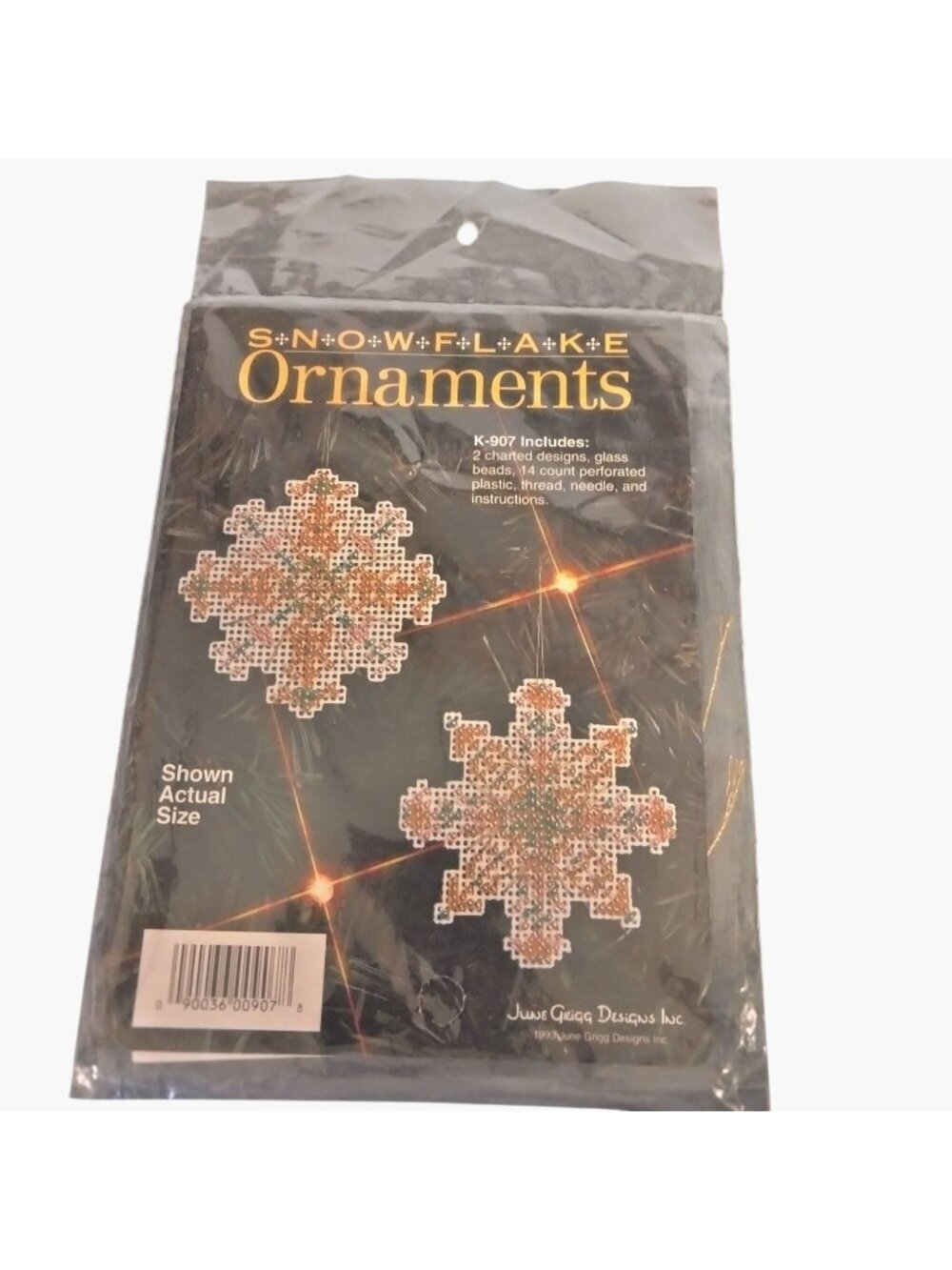 June Grigg Designs Snowflake Ornaments Kit K 907